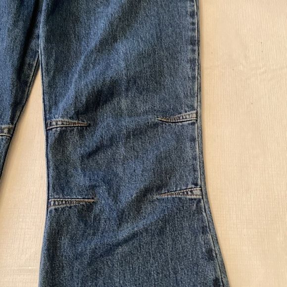 LEI Jeans High Waist Flared Leg Bell Bottom Blue Denim Jeans - Picture 7 of 16